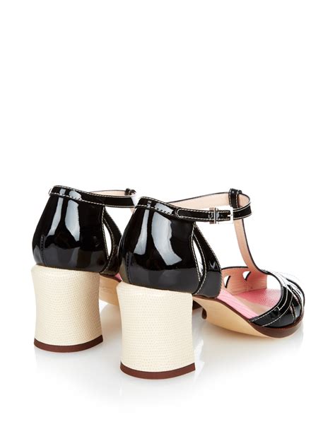 fendi double band flat sandals|fendi block heel sandals.